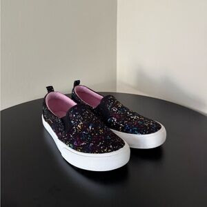 Cat & Jack Black Sneakers with Modern Chunky Sole